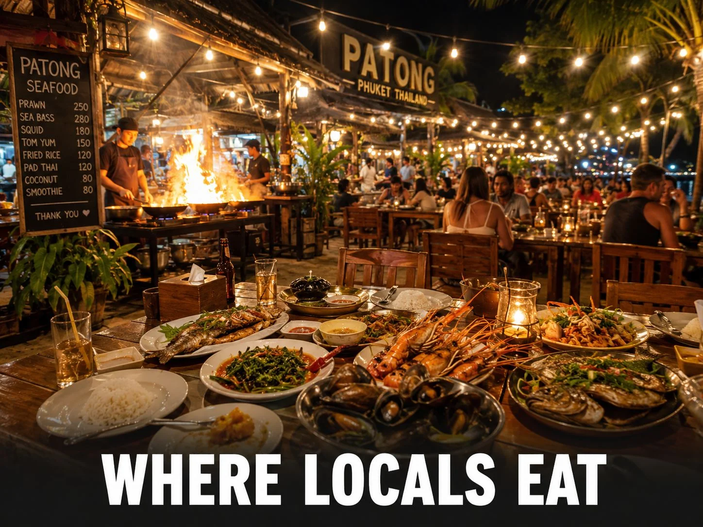 Best restaurants in Patong Beach — vibrant Thai food scene